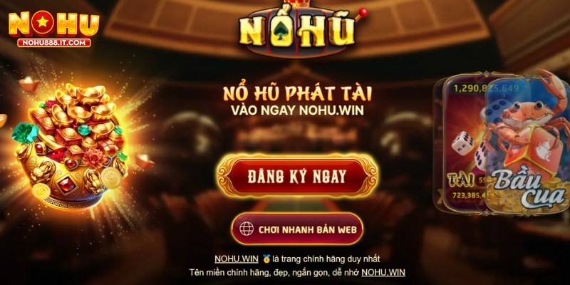 Tạo tài khoản tại trang chủ NOHU888 chỉ mất một chút thời gian